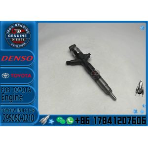 Common Rail Fuel Injector 23670-30410 Common Rail Injetor 295050-0210 for TOYOTA