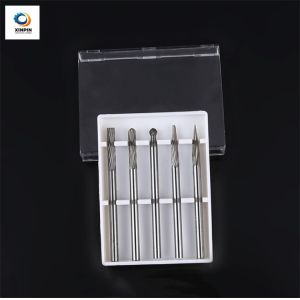 High Hardness Cemented Long Carbide Burr / Tungsten Carbide Rotary Burr