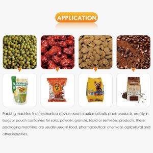 Automatic Mylar Zipper Bag Spice Filling Packaging Spices Seasoning Carob