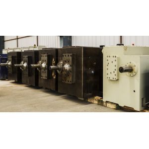 Twin Screw Extruder Replace Gearbox , Up To 15Nm / Cm3 High Torque Gearbox