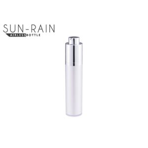 Acrylic lotion airless cosmetic bottles pp inner bottle pp activator SR-2123A