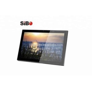 Wall Flush 10.1 inch HMI Android OS POE Power Tablet PC with Ethernet RJ45 Front