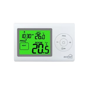 China Riseem PC ABS Digital Programmable Room Thermostat For Heating System on sale