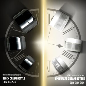 Glass Cream Jar Packaging 20g 30g Cosmetic Glass Cream Jars For Moisturizer