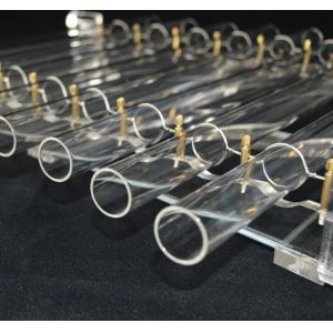 Clear quartz crystal harp made of high purity quartz made in china