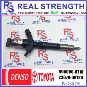 Common Rail Fuel Injector 095000-7440 095000-6710 23670-30230 23670-39165 for