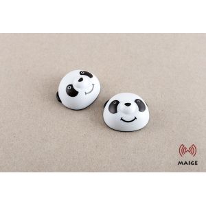 CE Standard Rf EAS Hard Tag Baby Care Panda Tag Apply To Baby Clothes