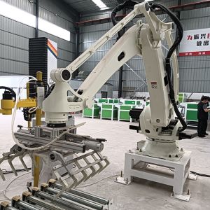 Quicklime Robotic Arm Palletizer 180kg Load Palletizing Robot Arm