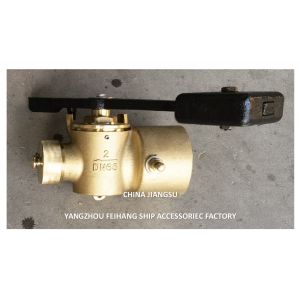 Wholesale Feihang Model FH50 Cb/T3778-1999 Sounding Cock-Sounding Bronze Self-Closing Valve Threaded Ends from china suppliers