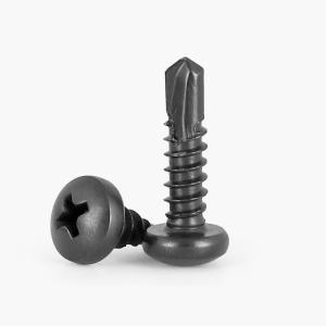 China Cross Pan Head Drill Tapping Screws DIN 7504 Cross Recessed Pan Head Drilling Screws Self-Drilling Tapping Screws on sale