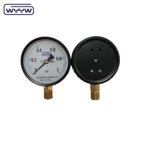 Wholesale Bottom 1/2&quot;bsp CE 100mm general OEM available calibrated pressure gauge from china suppliers