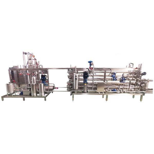 Quality Milk Juice Pasteurizing UHT Sterilizer Machine / Uht Milk Processing Plant for sale