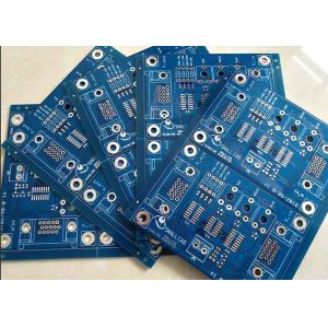 Blue PCBA Circuit Board Assembly With ODM Service LED 40 Layers