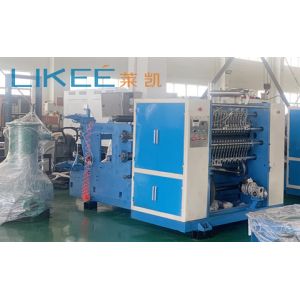 0.5Mpa 27KW Aluminium Foil Sheet Folder Making Machine Mitsubishi Inverter