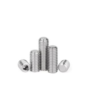 ISO Standard Stainless Steel Headless Set Screw with Full Thread and Hex Socket