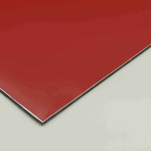 Aluminum Alloy Red Coffee Pp Sandwich Panel Size 5mm Aluminium Composite Panel