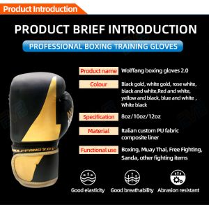 Professional Training Boxing Gloves And Pads Set 14oz Boxing Gloves For Men