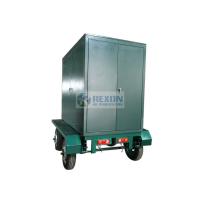 China 6000Liters/Hour Onsite Transformer Oil Filtration Machine Fully Enclosed and 4 Wheels Mobile Trailer for Easy Transport for sale