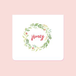 Thank You Insert Rigid Cardboard 600GSM Recycled Paper Cards