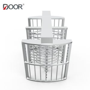 Full Height Turnstile Pedestrian Gate Access Control With Swipe Card/Face