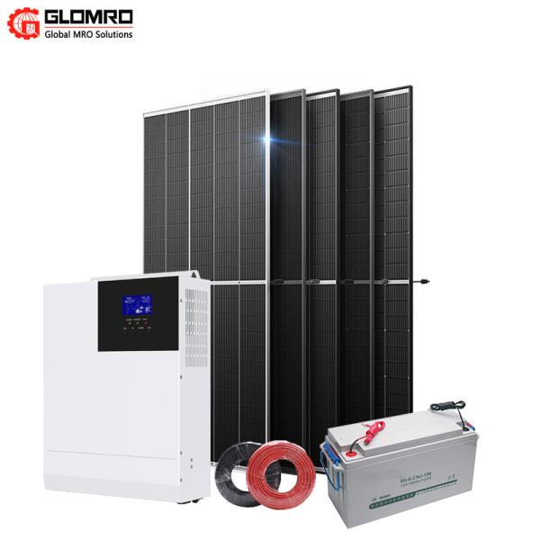 generator easy installation complete design hybrid home 5KW solar power system