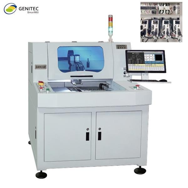 Genitec Spindle PCB Separator PCB Cutter Machine With Position Alignment System