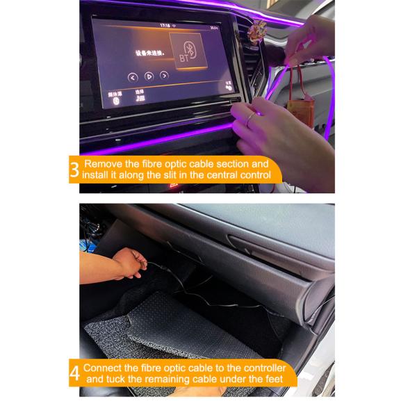 Car Interior Modification USB Interior LED Decorative Atmosphere Light Lamp Line