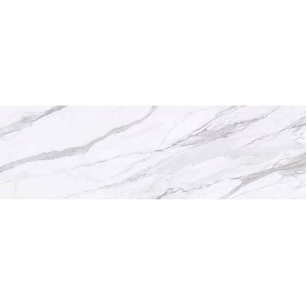 Carrara White Sintered Stone Slab 800x2600mm 15mm Full Body