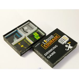 Logo Printed Custom Playing Cards Waterproof Paper Box Educational Flash Card