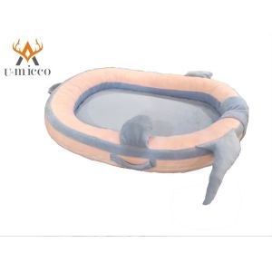Co-Sleeping Portable Travelling Breathable Soft POE Crib Nest Baby Lounger