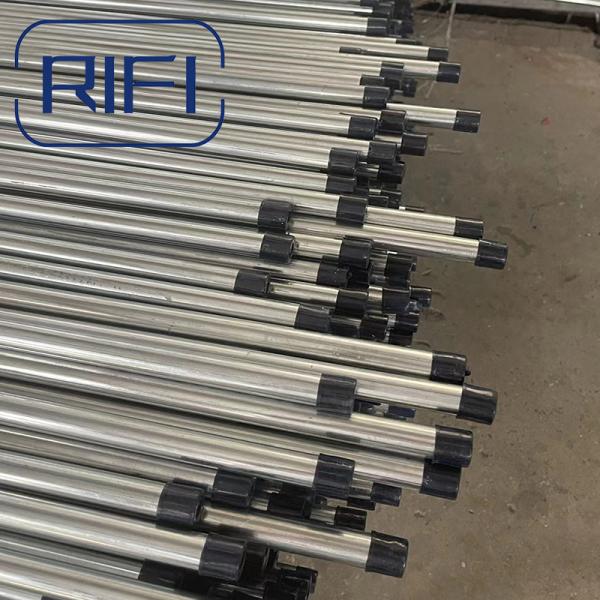 Quality BS Standard 20mm EMT  Electrical Conduit Gi Metal Electrical Conduit Threaded Type for sale