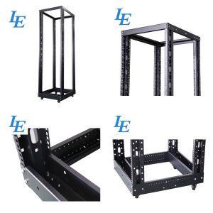 Wholesale 18U-47U Height Degreasing Open Frame Server Rack With 500kg Load Capacity from china suppliers