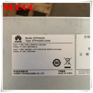 Huawei ETP48400-C9A6 with Rectifier R4850S1 Monitoring Module SMU02B