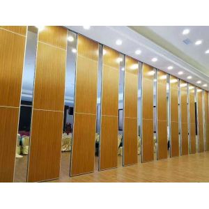 Wholesale Customized Acoustic Folding Partition Walls , 500mm Panel Width from china suppliers