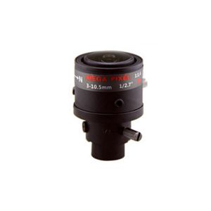 1/2.7" 3-10.5mm F1.4 3MP M14/CS Mount FIXED/DC AUTO/P-IRIS MANUAL/MOTORIZED Vari