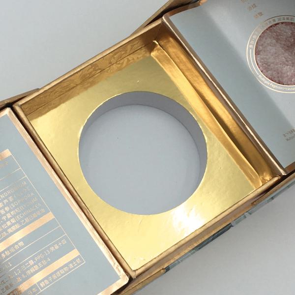 Customized Stamping Rigid Cardboard Paper Cosmetic Packaging Box for Eco-Friendly Gift