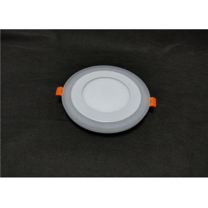 2 Color Round Recessed Led Panel Light with Patent Cable Design 12+4W