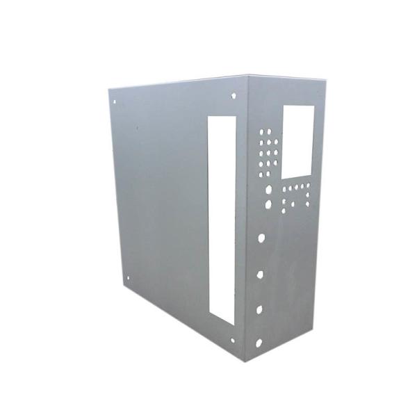 Computer Mainframe Case Shell with Burr Cleaned Surface Finish and Forming