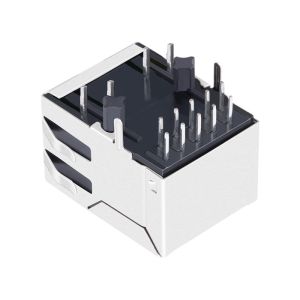 LPJG0803AHNL | Gigabit Rj45 Modular Jack , Single Port 10/100/1000Base