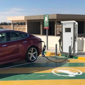 60KW/120KW DC 0-100A CCS Type 2 OCPP1.6 Double Guns Floor-Mounted EV Charging