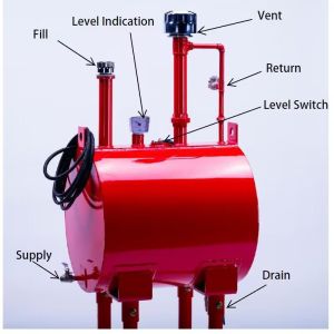 Compliant Non Approved Diesel Fuel Tank For Fire Fighting System Supply Return