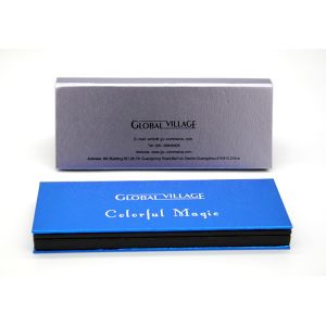 Customized Unique Eyeshadow Palette CMYK PMS Printing With Mirror