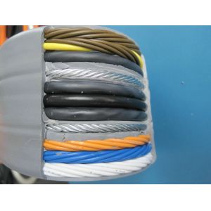 Flat Traveling Cable for Elevator use, Shielded Flat Travel Cable 66cores