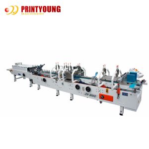 Paperboard Crash Lock Bottom Folder Gluer Machine Multifunctional 220m/Min