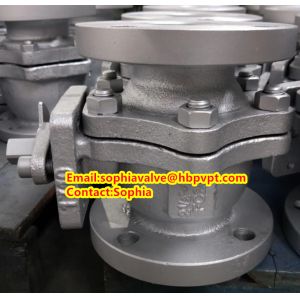 FC200 JIS10K 3'' cast iron ball valve supplier from China