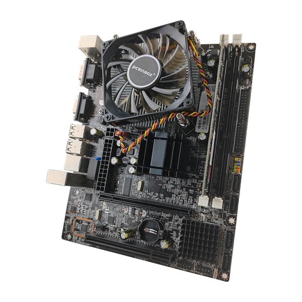 Quality PCWINMAX Original Desktop Mainboard Kit G41 LGA775 Motherboard with 4GB DDR3 RAM E5 CPU and Fan for sale
