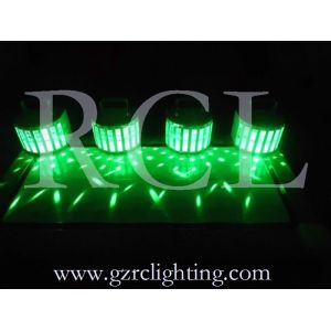 Stage Lighting / LED Mini Double Derby Light With Black Or White