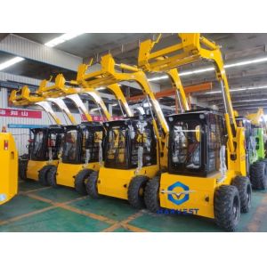 JC45 0.4m3 Skid Steer Loader 36.7kw It With Attachments Sells Well