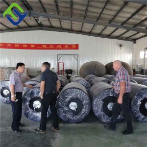 Marine Mooring Buoys Foam Filled Boat Fenders For Ship And Dock