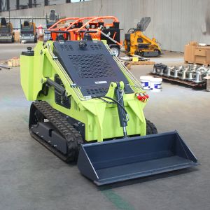 China Mini Skid Steer Loader Diesel Skid Steer Loader With Attachments Mini Skid